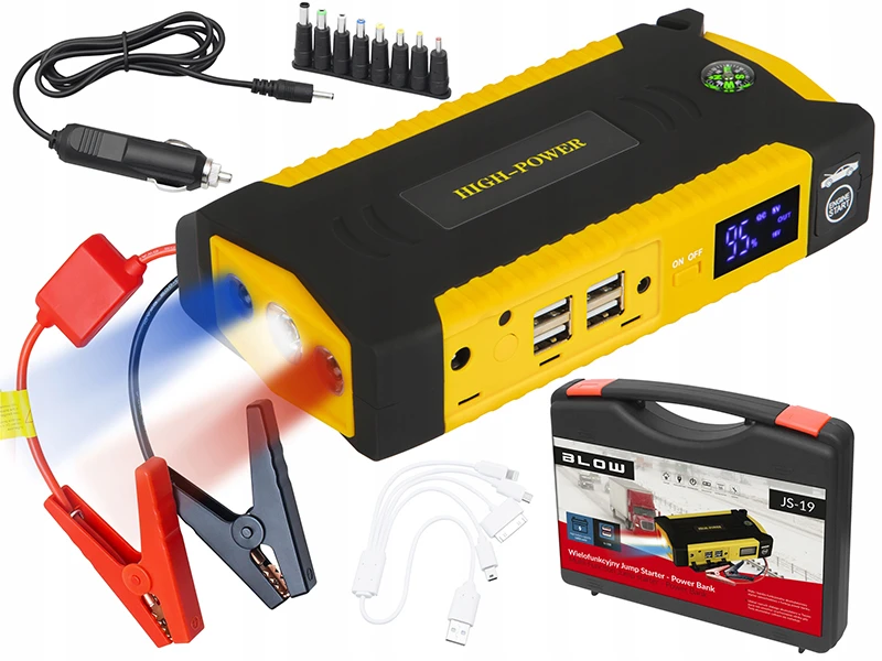 Blow nešiojamas įkroviklis JS-19 Power Bank - JUMP STARTER 16800 mAh 