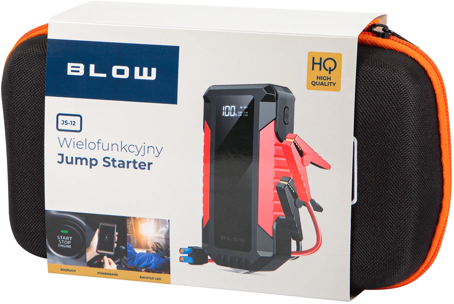 Blow Išorinė baterija - užvedimo užvedimo sistema 12000mAh JS-12