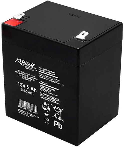 BLOW 82-220 XTREME Įkraunama baterija 12V 5Ah