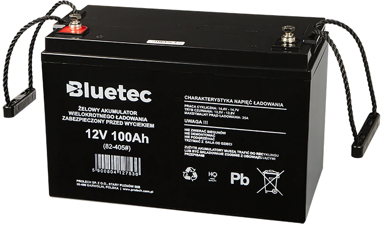 Blow Pūt Gelio baterija 12V/100Ah BLUETEC