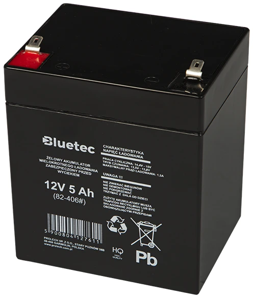 Blow Pūt Gelio baterija 12V 5Ah BLUETEC