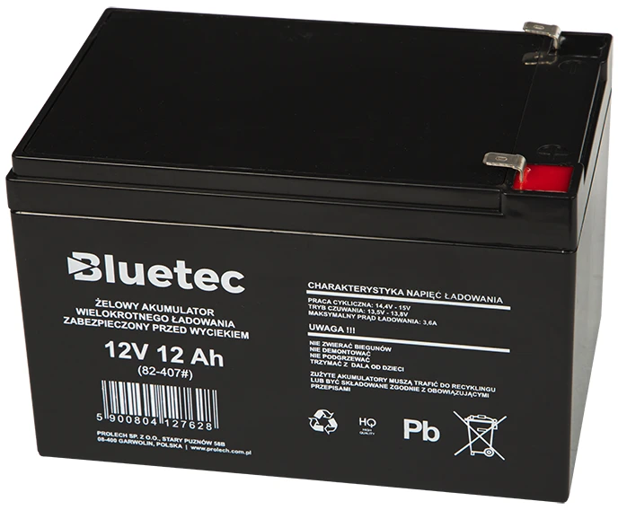 Blow Gelio akumuliatorius 12 V 12 Ah BLUETEC