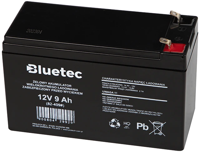 Blow Gelio baterija 12V 9Ah BLUETEC