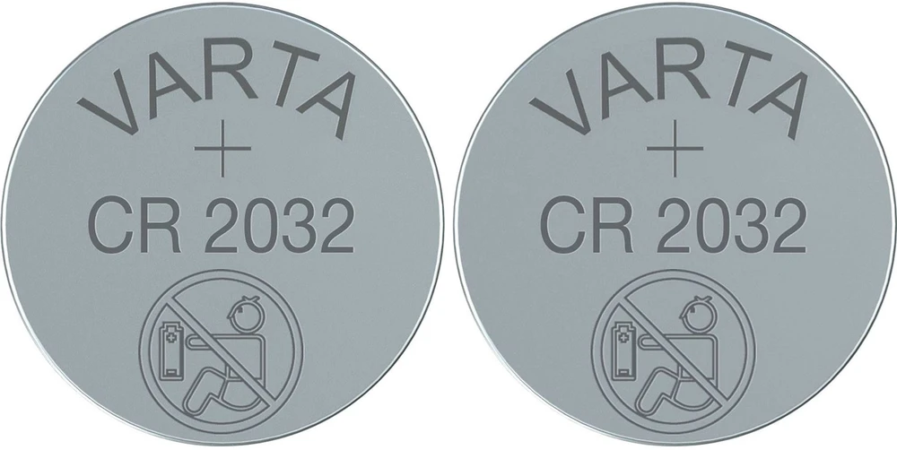 82-490# Ličio baterijos 3V CR2032 Varta 2 vnt.