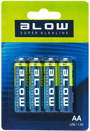 Blow AA LR6 šarminės baterijos, 4 vnt. pakuotė
