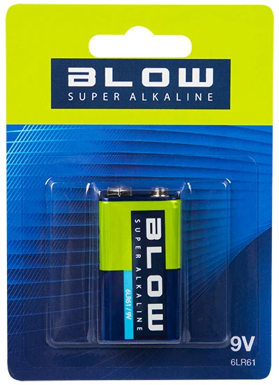 Šarminė baterija Blow Super Alkaline 9V 6LR61