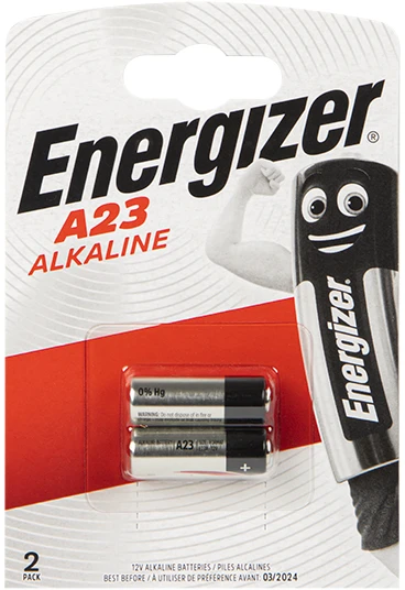 ENERGIZER ALKALINE A23 MN21 12V 1PK