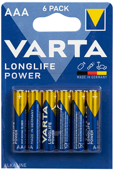 Blow Šarminė baterija AAA 1.5 LR3 Varta