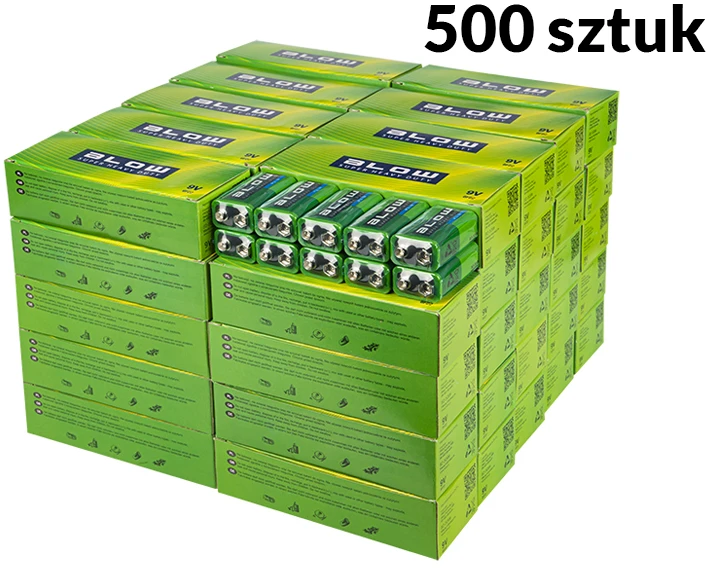 Blow Pūtimo akumuliatorius PUSTI SUPER HEAVY DUTY 9V 6F22