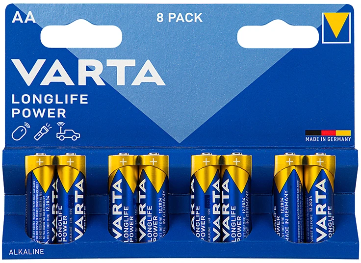 Varta 04906121418 Vienkartinė baterija AA Šarminis