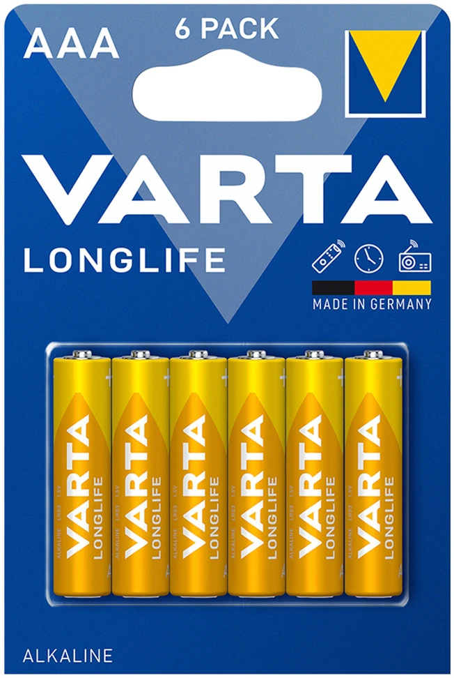 Baterija LR03 VARTA LONGLIFE