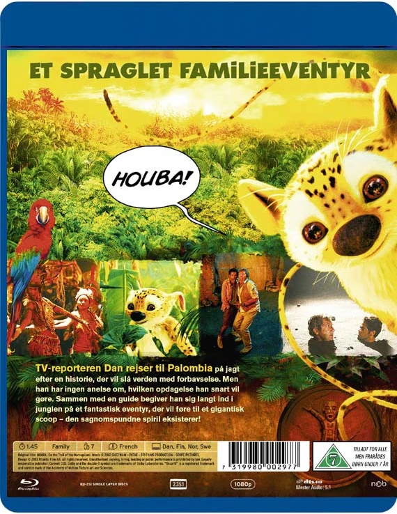 82 JOS KOMMER SPIRILLEN - Sur la piste du Marsupilami - Štai ateina Spirille Blu Ray