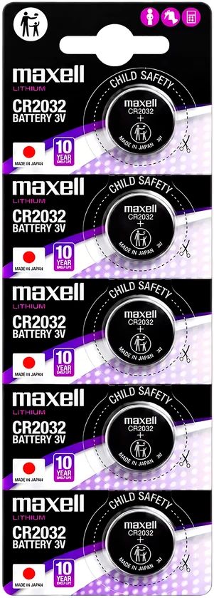 Maxell CR2032 3V 220mAh elementas, 1 vnt.
