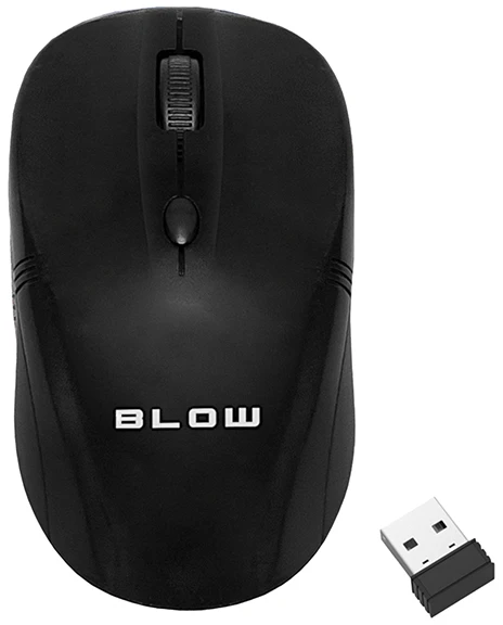 BLOW 84-002 Optinė Belaidė pelė MBP-10 USB juodas