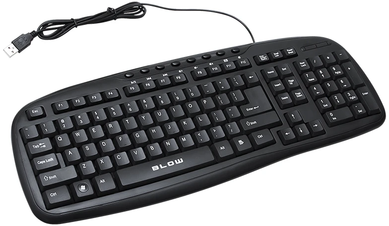 Klaviatūra BLOW KP-112 USB juoda
