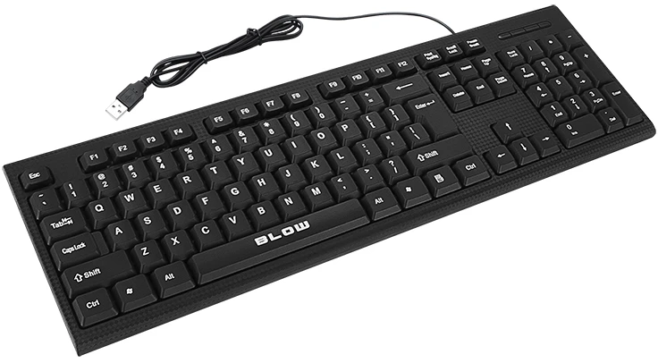 Klaviatūra BLOW KP-106 USB juoda