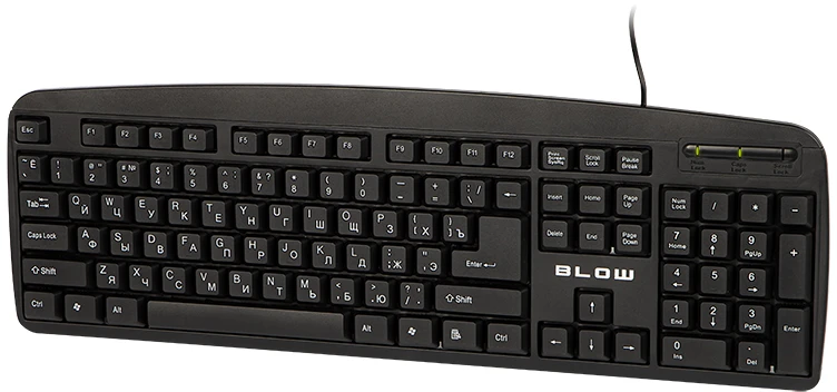 Klaviatūra BLOW KP-104 USB PL+CYRILLIC