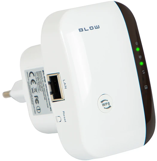 Maršrutizatorius Wi-Fi signalo stiprintuvas-kartotuvas 300MB/S RP-1 BLOW