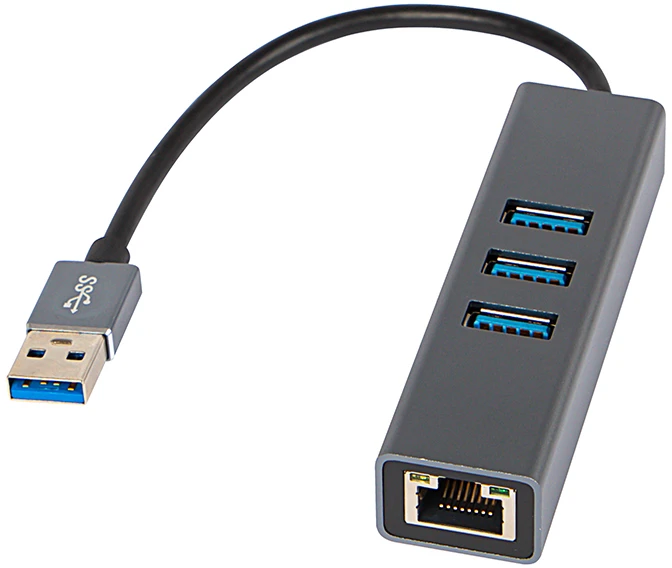 Blow USB-C RJ45 tinklo plokštė + 3xUSB laidas K-06