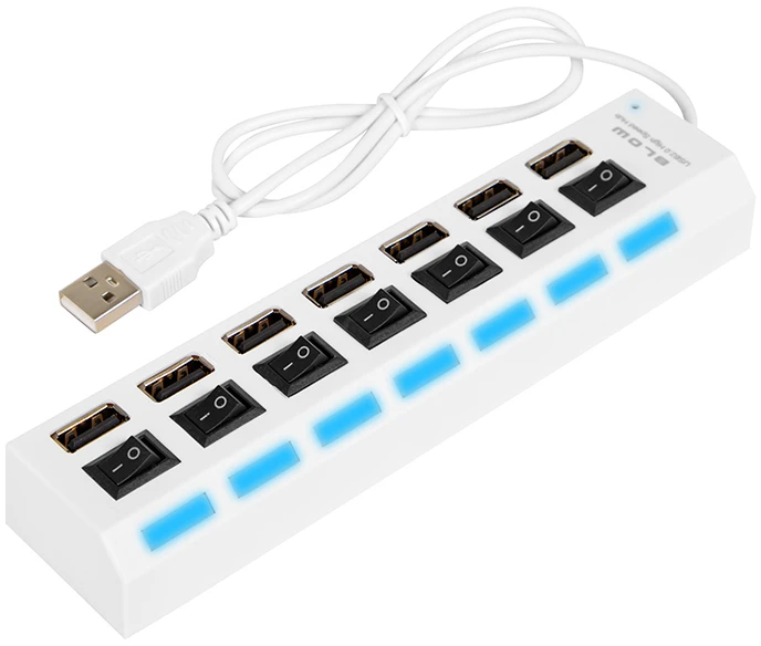 Blow USB šakotuvas su 7 jungikliais