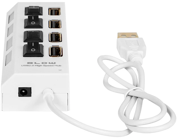 Blow USB šakotuvas su keturiais jungikliais