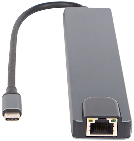 Blow USB-C šakotuvas RJ45 + HDMI 100W tinklo adapteris K-08