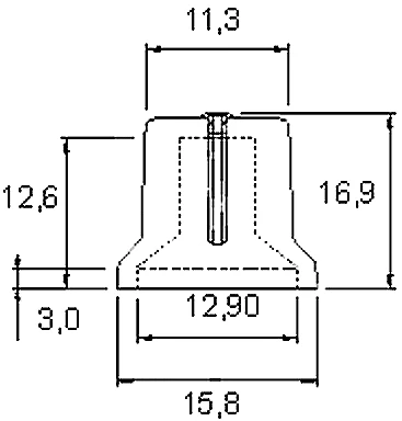 8687# Oem Rankenėlė 6mm velenui