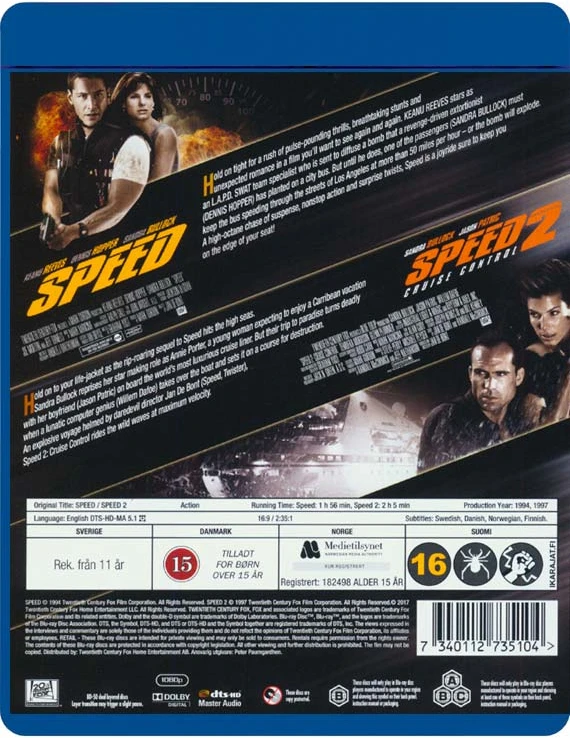 87 1-2 greičio rinkinys („Blu-Ray“)