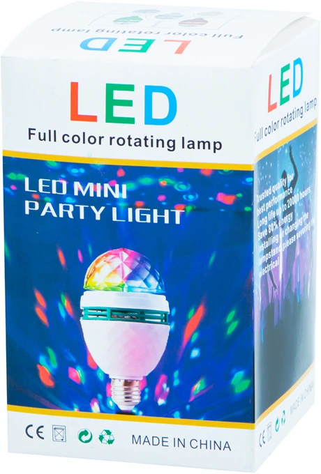 Blow Oem LED lemputė LED E27 3W RGB