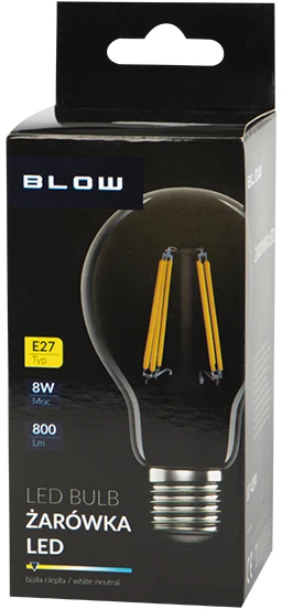 Blow LED lemputė E27 8W A60 230V
