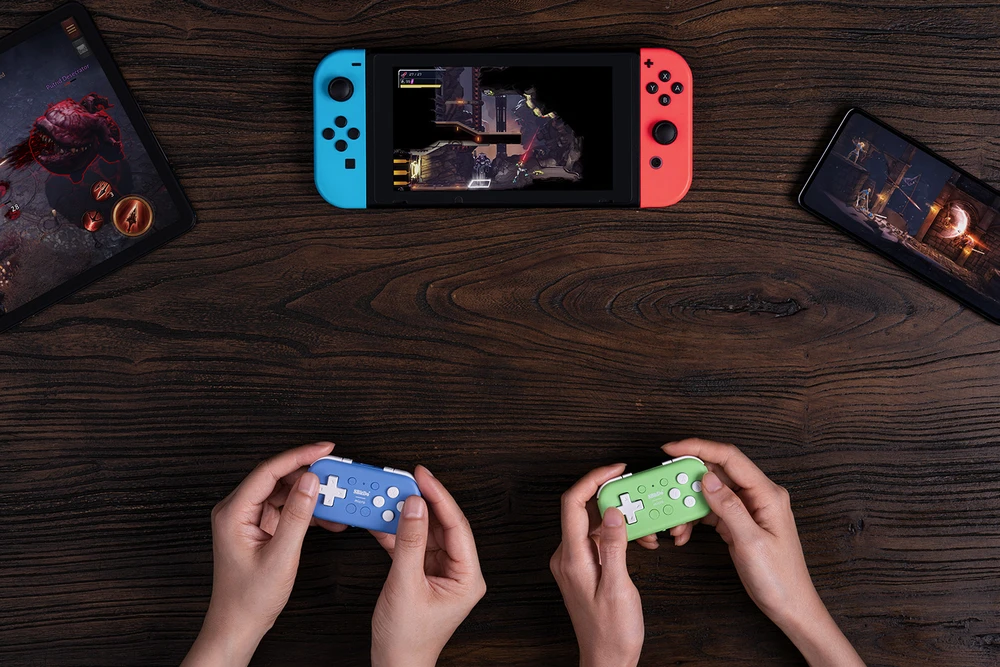 8BitDo Micro belaidis pultelis (žalias)