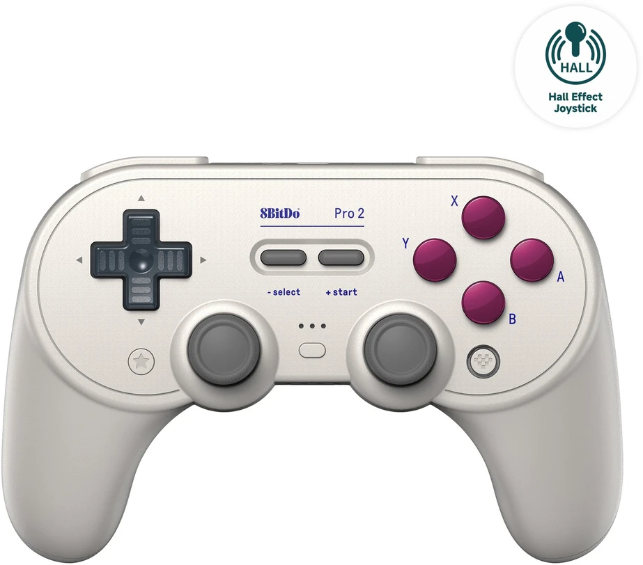 8BitDo PRO 2 Gamepad Hall Ed Belaidis Pultelis | Classic