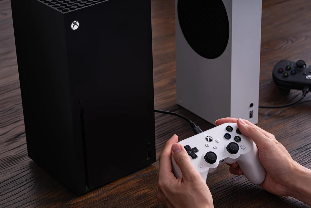 8BitDo PRO 2 valdiklis valdiklis Hall Effect | Baltas | XBOX, PC