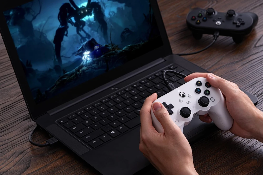 8BitDo PRO 2 valdiklis valdiklis Hall Effect | Baltas | XBOX, PC