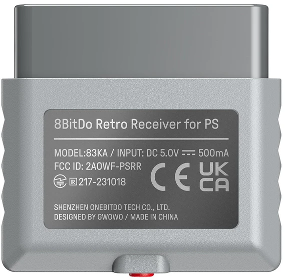 8BitDo retro imtuvas PS1/PS2