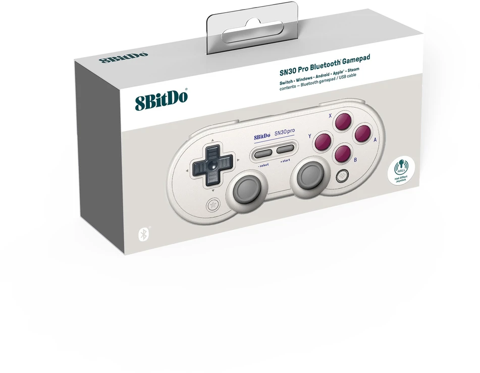 8BitDo SN30 Pro Hall Effect G Classic Bluetooth Žaidimų pultas