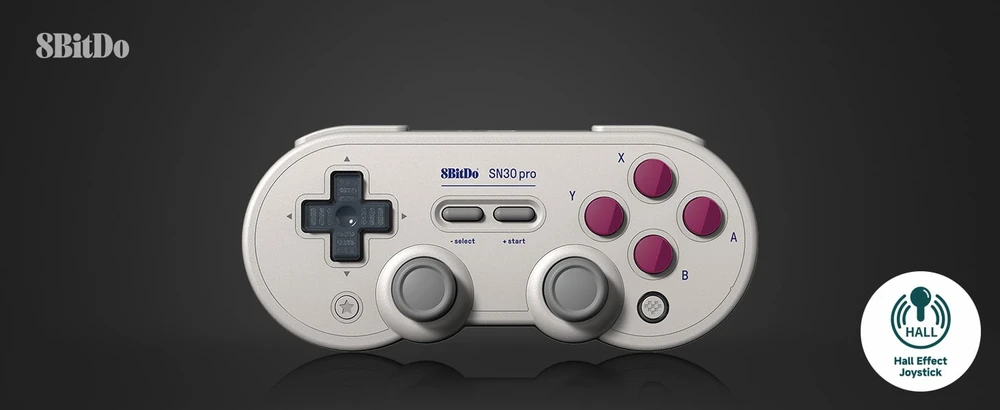 8BitDo SN30 Pro Hall Effect G Classic Bluetooth Žaidimų pultas
