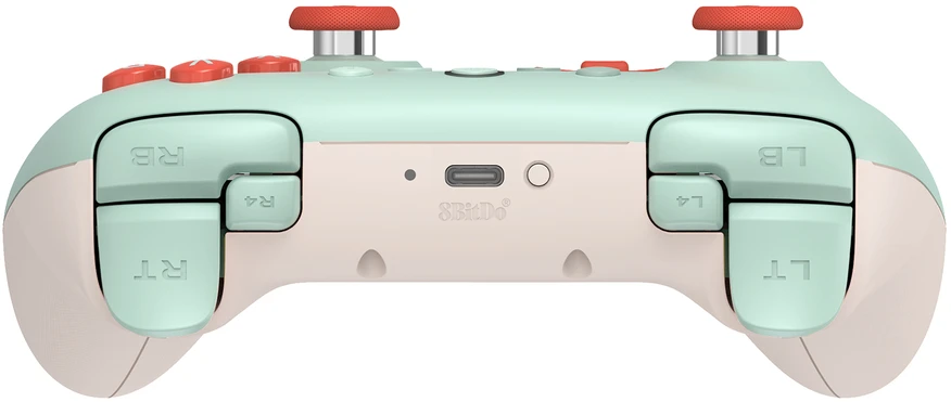 Belaidis žaidimų pultas 8BitDo Ultimate 2C Wireless | spalva: mėtų/raudona