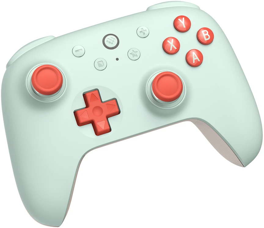 Belaidis žaidimų pultas 8BitDo Ultimate 2C Wireless | spalva: mėtų/raudona