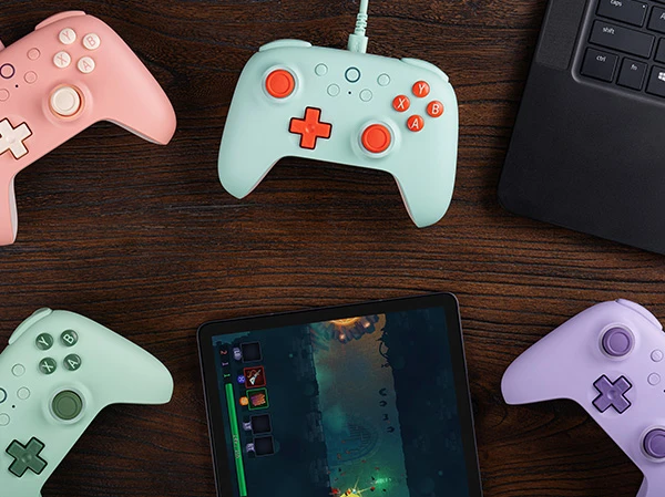 8BitDo Ultimate 2C Laidinis pultelis | Persikinis