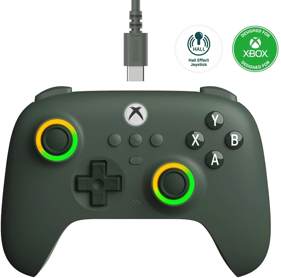 8BitDo Ultimate C XBOX Laidinis Pultelis| Tamsiai Žalias
