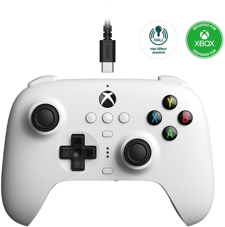 8BitDo Ultimate Laidinis XBOX valdiklis | Balta