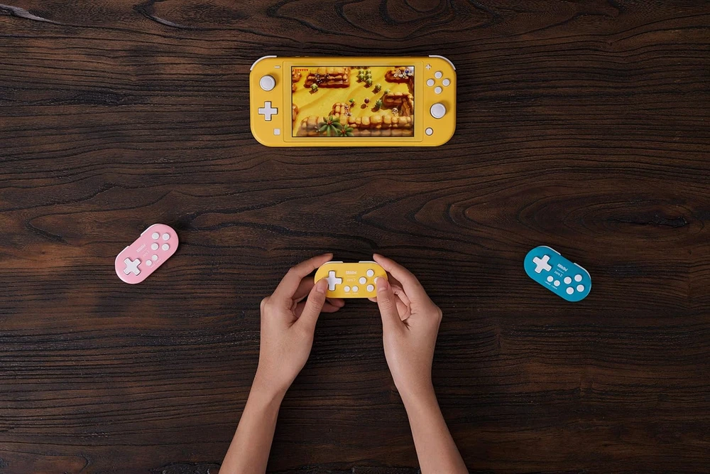 8BitDo Zero 2 Geltonas