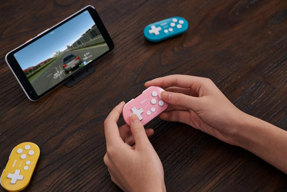 8BitDo Zero 2 Rožinė