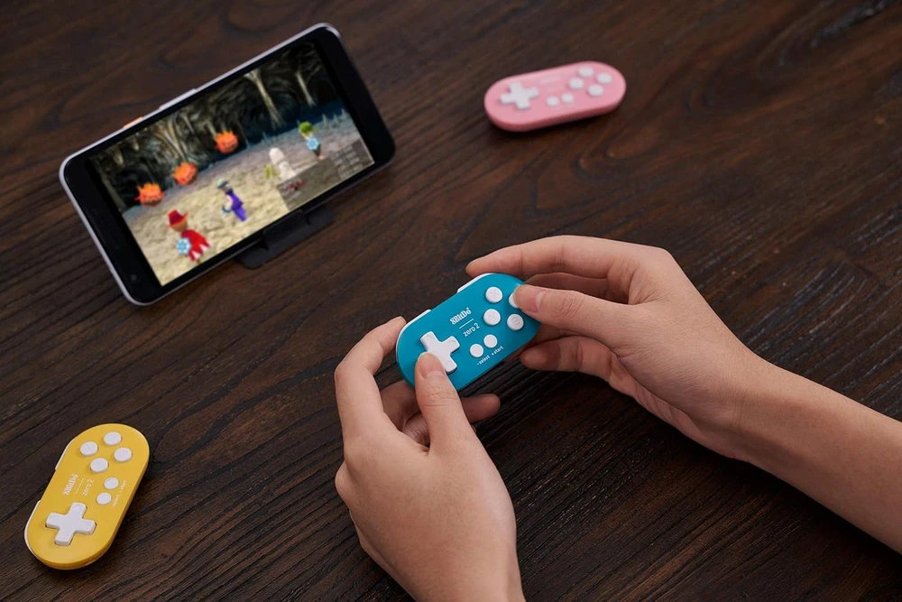 8BitDo Zero 2 belaidis pultelis | Turkio | BT | Switch, Android, PC