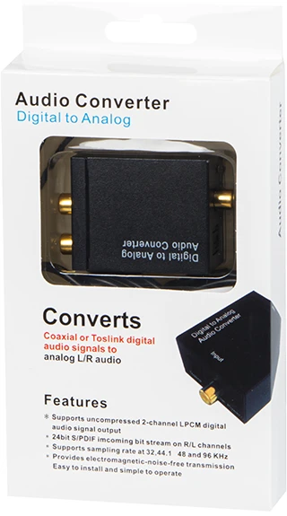 Blow TOSLINK į 2xRCA