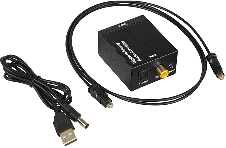 Blow TOSLINK DAC į 2xRCA optinis keitiklis