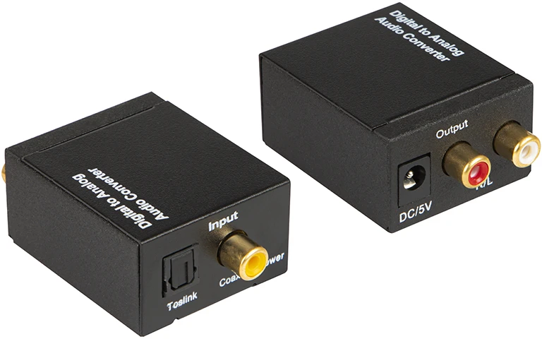Blow TOSLINK DAC į 2xRCA optinis keitiklis