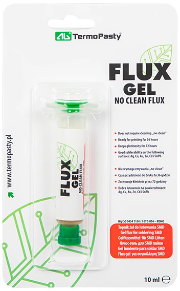 Ag Termopasty GEL FLUX Fliusas preciziniam litavimui 10ml