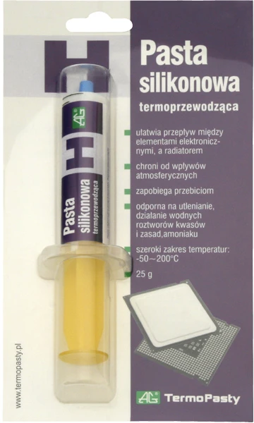 Ag Termopasty Silikoninė termopasta H 25g